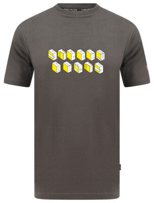 Steely CUBE Logo T-Shirt