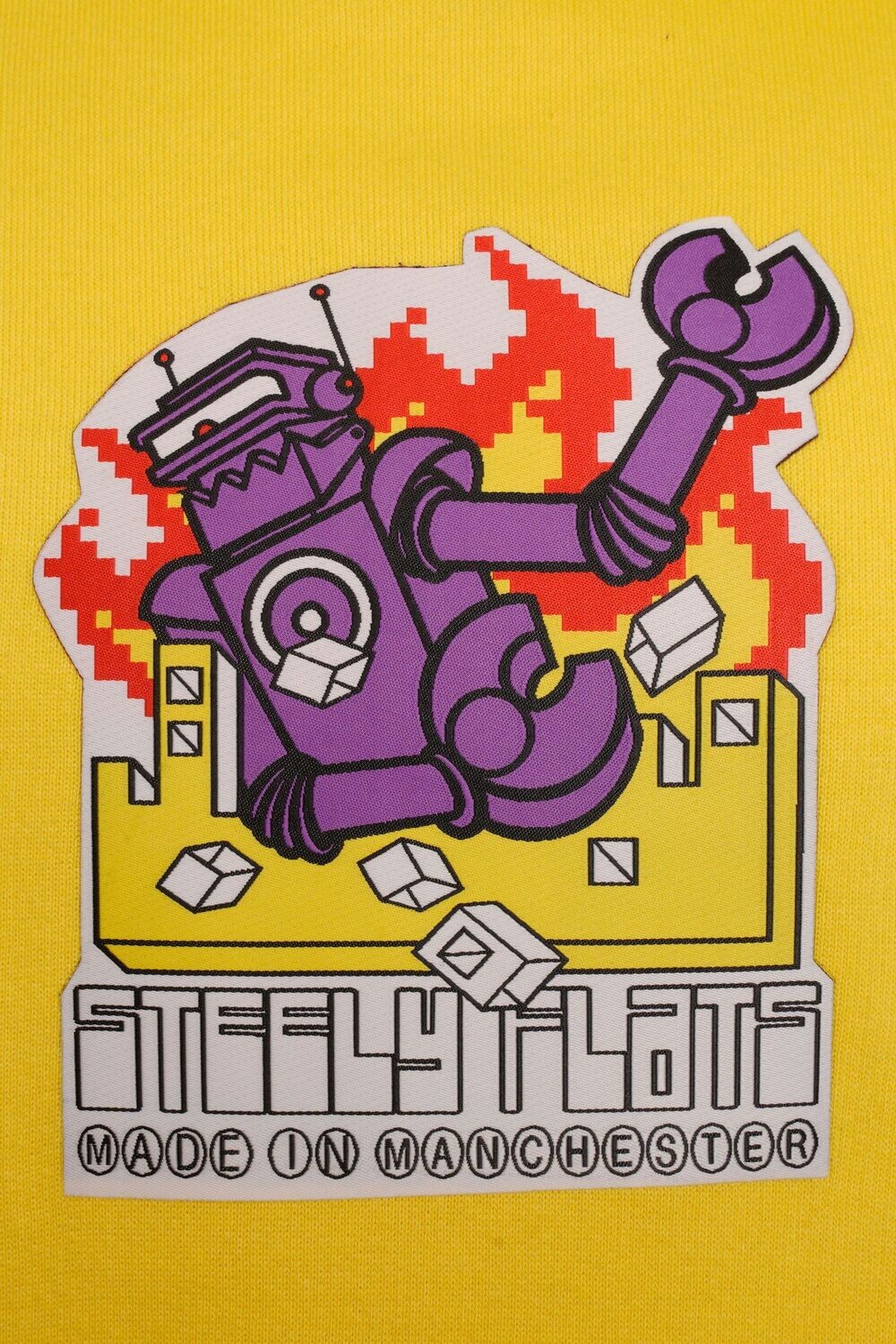 Robot Logo Hoodie